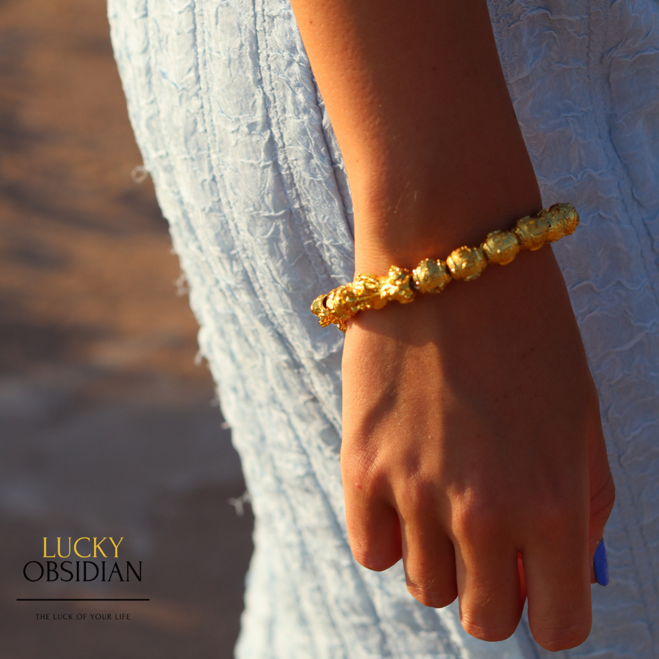 Feng Shui Golden Pix-iu Bracelet