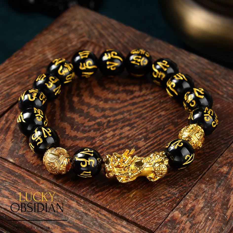 Lucky Obsidian Bracelet