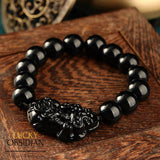 Lucky Obsidian Bracelet