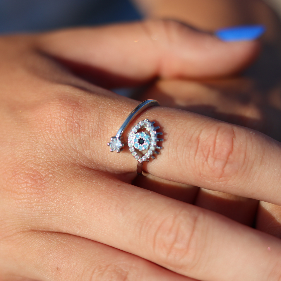 Classical Evil Eye Ring