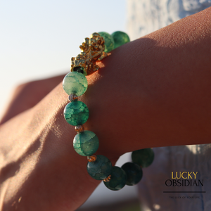 Feng Shui Jade Pix-iu Bracelet