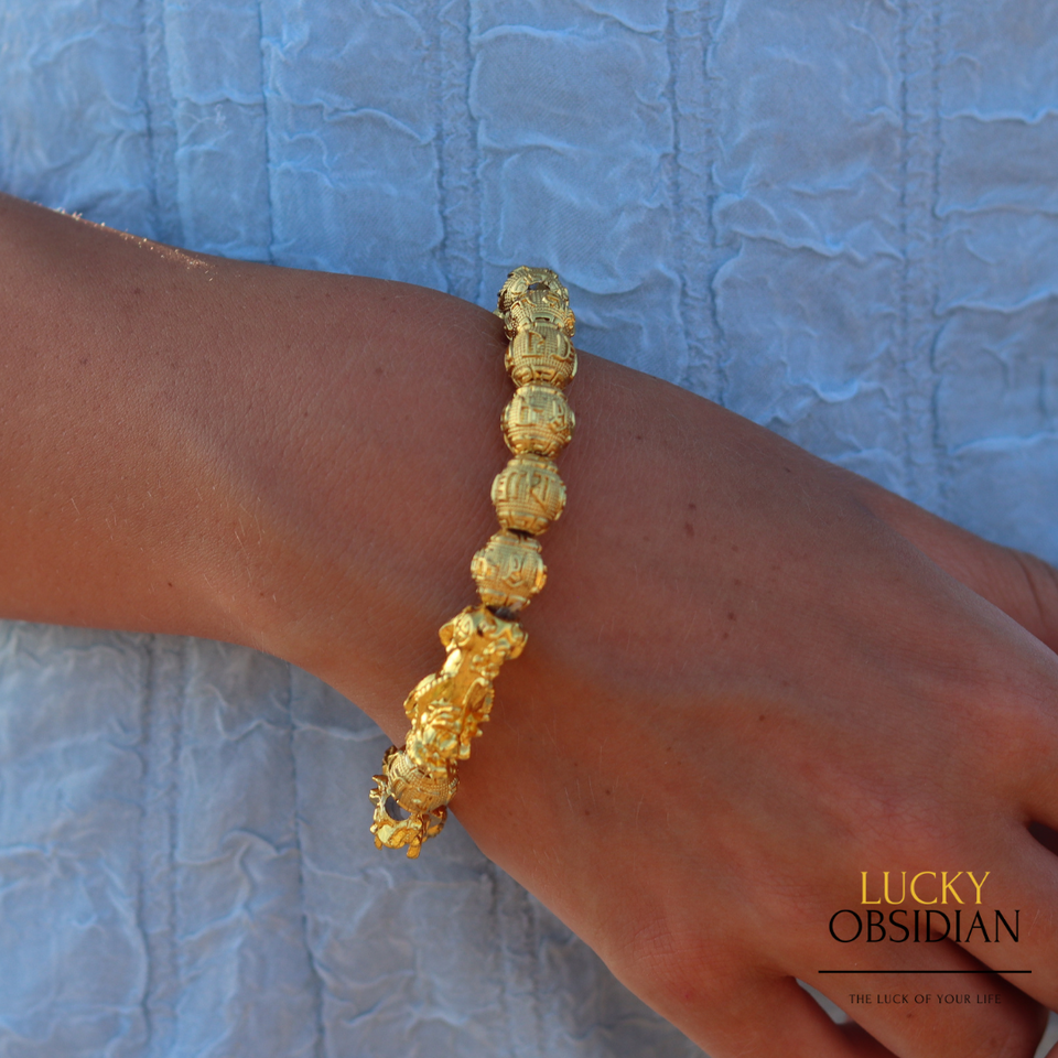 Feng Shui Golden Pix-iu Bracelet