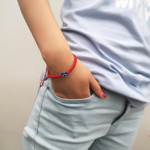 Evil Eye Red String Bracelet