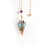 Healing Pendulum Chakra Necklace