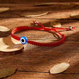 Evil Eye Red String Bracelet