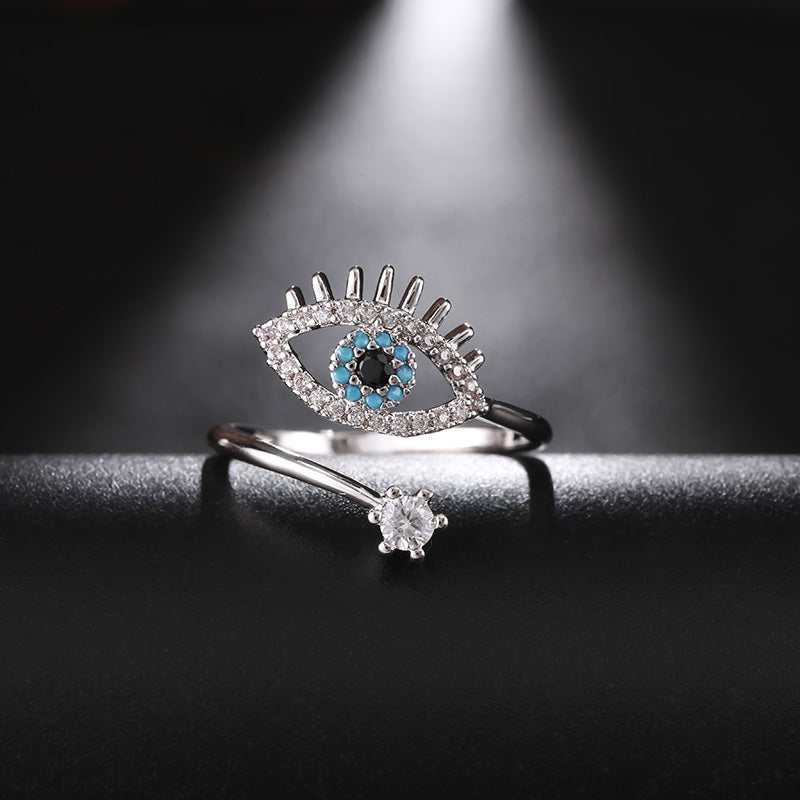 Classical Evil Eye Ring