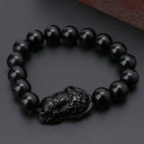 Lucky Obsidian Bracelet Lucky Obsidian Lucky Obsidian Bracelet.