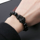 Lucky Obsidian Bracelet Lucky Obsidian Lucky Obsidian Bracelet.